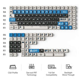 Arsenal - Nuclear Power Shine-through Dye-Sub PBT Full Keycap Set