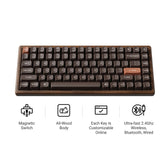 Keychron K2 HE Wireless Magnetic Switch Custom Keyboard - All-Wood Special Edition