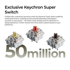 Keychron C1 Pro 8K QMK Wired Custom Mechanical Keyboard