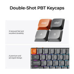 Keychron K7 Max QMK/VIA Wireless Custom Mechanical Keyboard