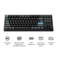 Keychron Q3 Ultra 8K Wireless Custom Mechanical Keyboard