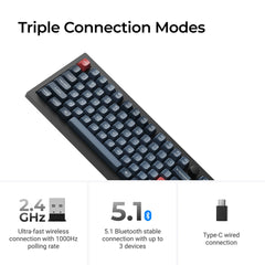Keychron V6 Max QMK/VIA Wireless Custom Mechanical Keyboard