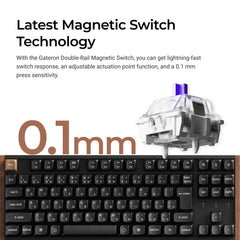 Keychron K8 HE Wireless Magnetic Switch Custom Keyboard (Japan JIS Layout)