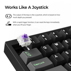 Lemokey P2 HE Wireless Magnetic Switch Custom Gaming Keyboard