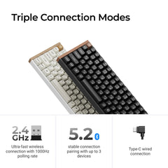 Keychron K2 HE Wireless Magnetic Switch Custom Keyboard (Japan JIS Layout)
