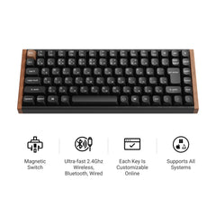 Keychron K2 HE Wireless Magnetic Switch Custom Keyboard (Japan JIS Layout)