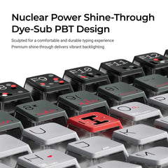Bio-Individual - Nuclear Power Shine-through Dye-Sub PBT Full Keycap Set