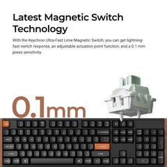 Keychron K10 HE Wireless Magnetic Switch Custom Keyboard