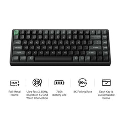 Keychron K2 Ultra 8K Wireless Custom Mechanical Keyboard