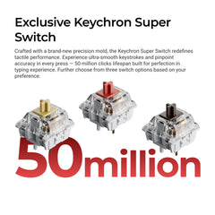 Keychron C3 Pro 8K QMK Wired Custom Mechanical Keyboard