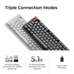 Keychron K8 Max QMK Wireless Mechanical Keyboard