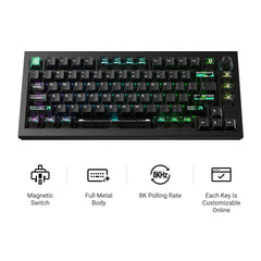 Lemokey L5 HE Magnetic Switch Custom Gaming Keyboard