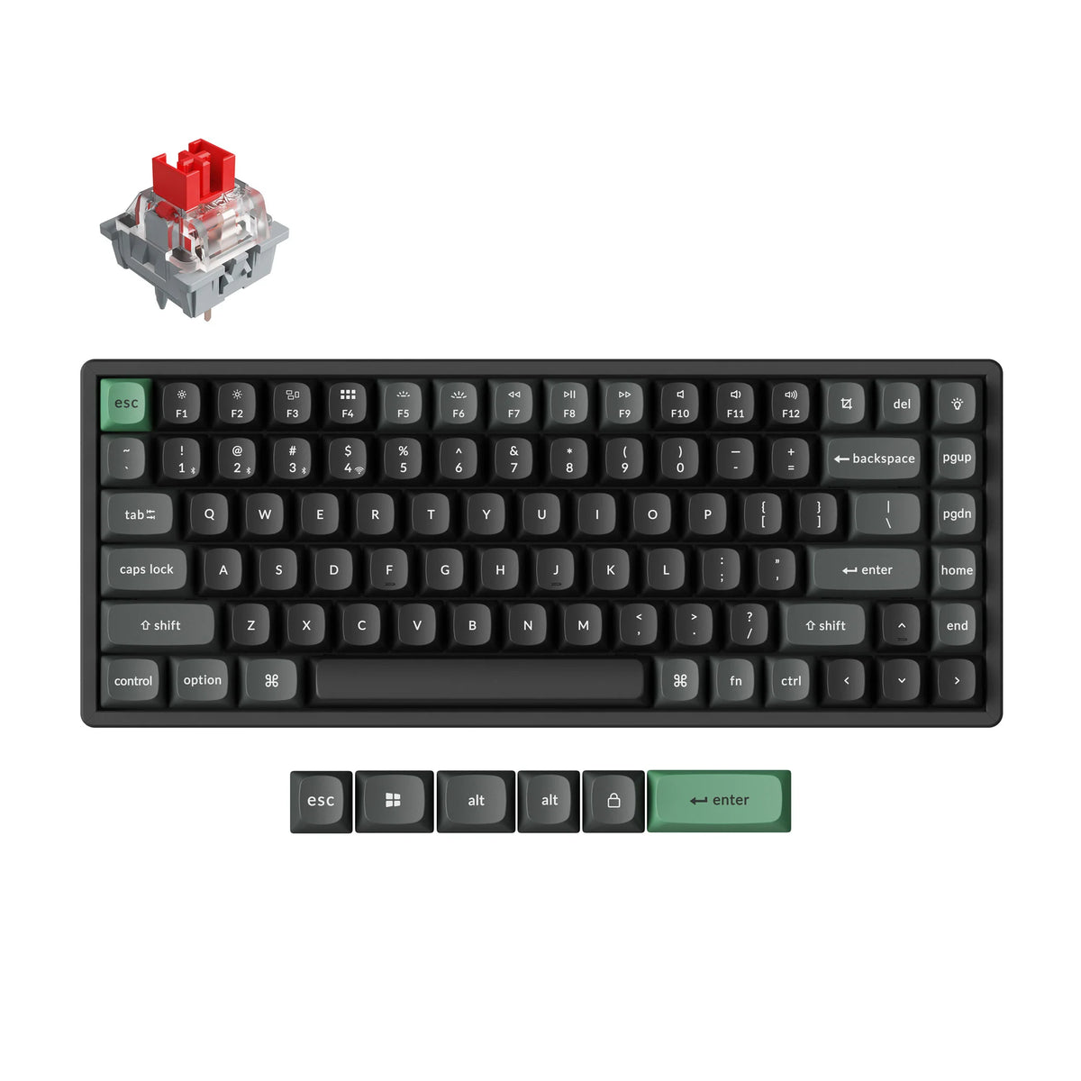 Keychron K2 Ultra 8K Wireless Custom Mechanical Keyboard