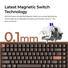 Keychron K2 HE Wireless Magnetic Switch Custom Keyboard - All-Wood Special Edition