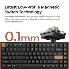 Keychron K3 HE Wireless Magnetic Switch Custom Keyboard