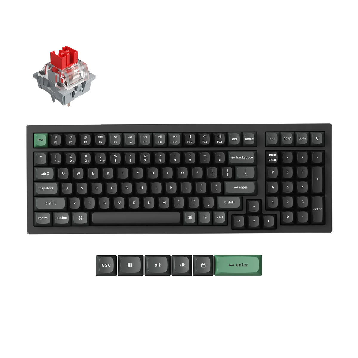 Keychron K4 Ultra 8K Wireless Custom Mechanical Keyboard