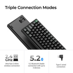 Keychron K2 Ultra 8K Wireless Custom Mechanical Keyboard