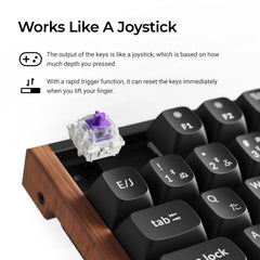 Keychron K8 HE Wireless Magnetic Switch Custom Keyboard (Japan JIS Layout)