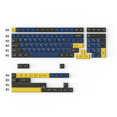 Cherry Profile Double-Shot PBT Full Set Keycaps - Royal