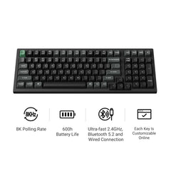 Keychron K4 Ultra 8K Wireless Custom Mechanical Keyboard