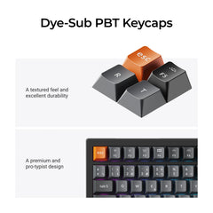 Keychron K4 Max QMK Wireless Mechanical Keyboard ISO Layout Collection