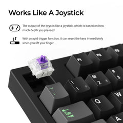 Lemokey P3 HE Wireless Magnetic Switch Custom Gaming Keyboard