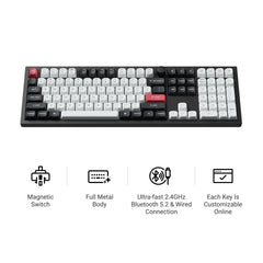Keychron Q6 HE QMK Wireless Custom Keyboard