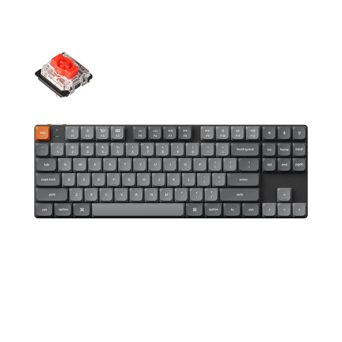 Keychron K1 Max QMK/VIA Wireless Custom Mechanical Keyboard