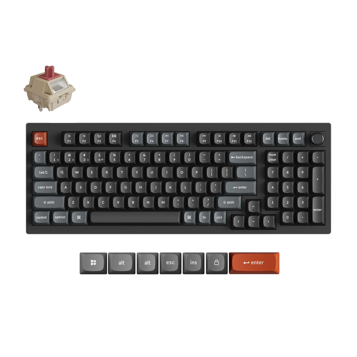Keychron V5 Ultra 8K Wireless Custom Mechanical Keyboard