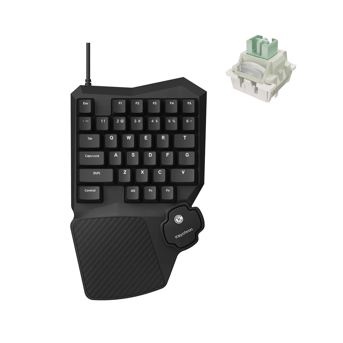 Keychron C0 HE One Handed Magnetic Switch Gaming Keyboard