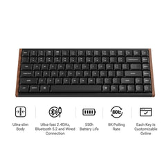Keychron K3 Ultra 8K Wireless Custom Mechanical Keyboard