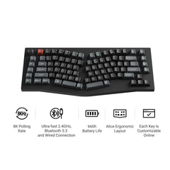 Keychron V10 Ultra 8K Wireless Custom Mechanical Keyboard