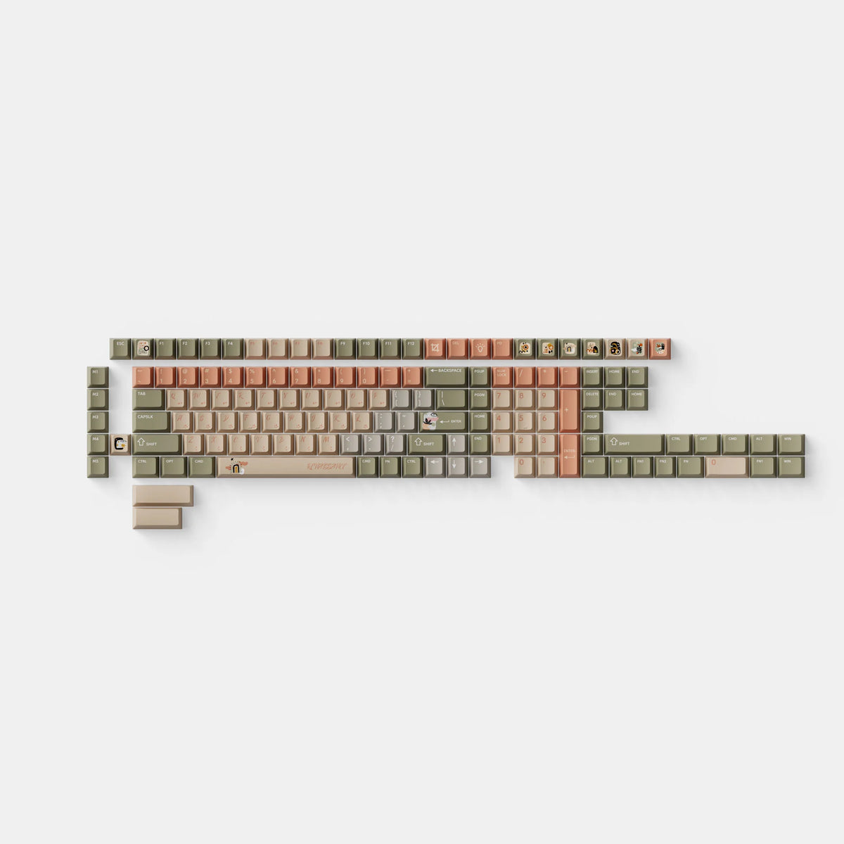 Renaissance - Cherry Profile Dye-Sub PBT Full Keycap Set