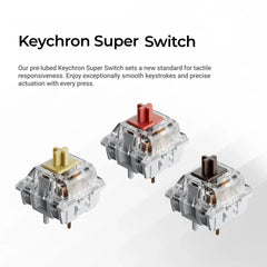 Keychron C2 Pro 8K QMK Wired Custom Mechanical Keyboard