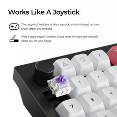 Keychron Q12 HE QMK Wireless Custom Keyboard