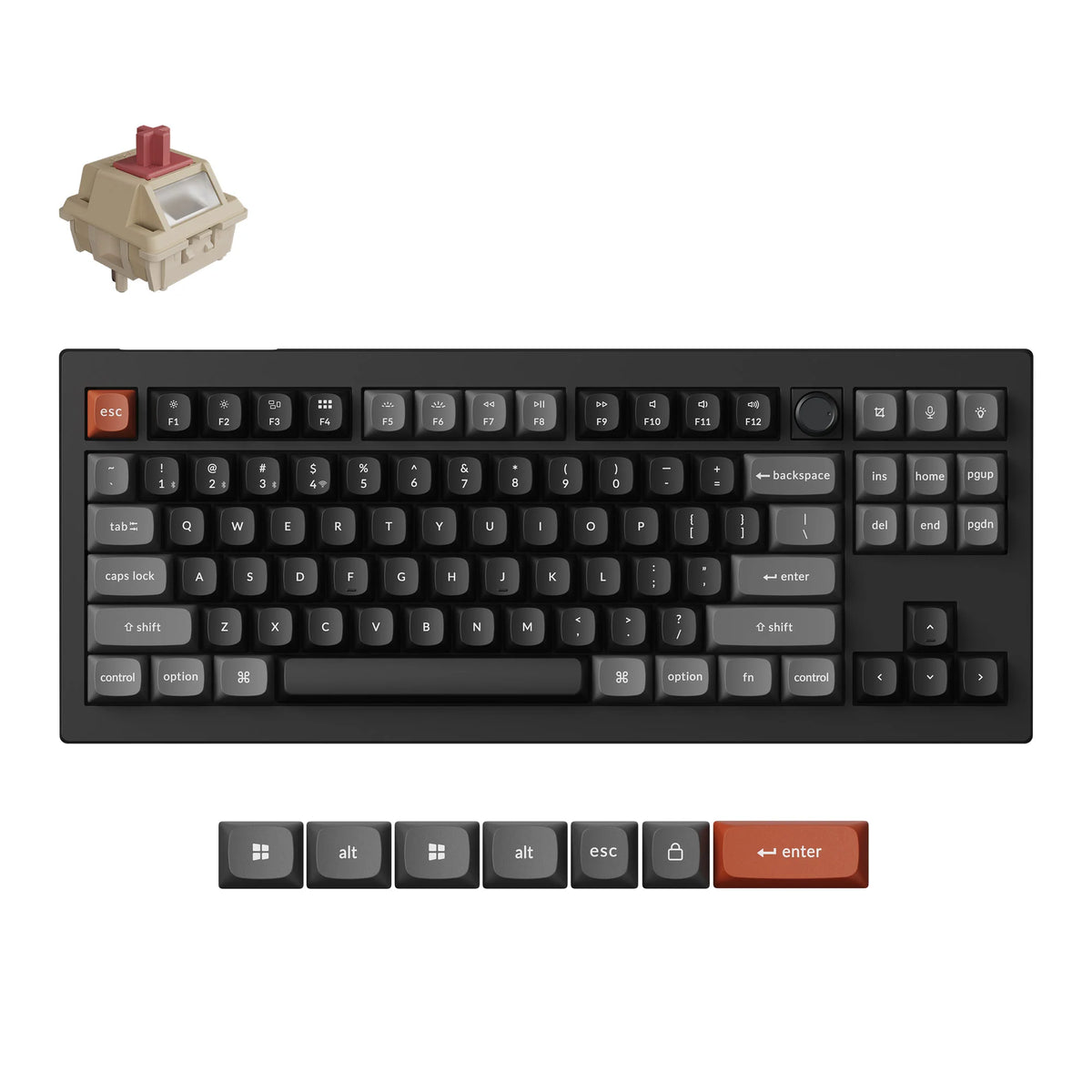 Keychron V3 Ultra 8K Wireless Custom Mechanical Keyboard