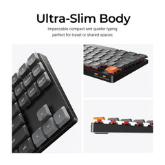 Keychron K1 Max QMK/VIA Wireless Custom Mechanical Keyboard